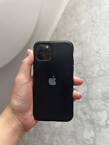 IPhone 11 Pro, Б/у, 64 ГБ, Space Gray, Чехол, 72 % at lalafo.kg IPhone 11 Pro, Б/у, 64 ГБ, Space Gray, Чехол, 72 %