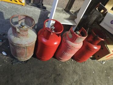 Газ балон бу с газом 27л.газ балоны бу с газом для кафе баров at lalafo.kg Газ балон бу с газом 27л.газ балоны бу с газом для кафе баров
