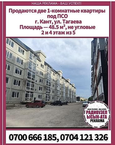 1 бөлмө, 48 м², 2 кабат, Даяр ПСО (өзү оңдоп түзөтүп бүтүү үчүн) lalafo.kg да 1 бөлмө, 48 м², 2 кабат, Даяр ПСО (өзү оңдоп түзөтүп бүтүү үчүн)