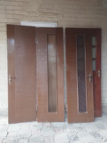 Металл сейф эшиктери: Межкомнатные двери (несколько вариантов) - Материал: дерево/МДФ с lalafo.kg да — 10 Металл сейф эшиктери: Межкомнатные двери (несколько вариантов) - Материал: дерево/МДФ с — 10