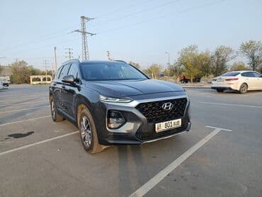 Hyundai Santa Fe: 2018 г., 2 л, Автомат, Дизель, Кроссовер at lalafo.kg Hyundai Santa Fe: 2018 г., 2 л, Автомат, Дизель, Кроссовер
