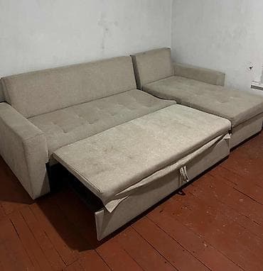 Угловой диван, Раскладной at lalafo.kg Угловой диван, Раскладной