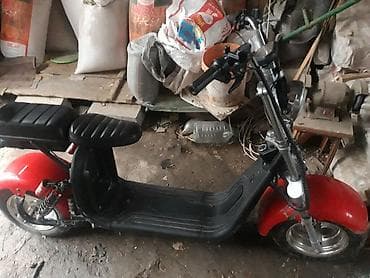 Электроскутер городского типа с широкими колесами (формат Citycoco) at lalafo.kg Электроскутер городского типа с широкими колесами (формат Citycoco)