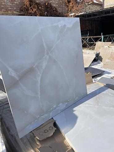 Кафель мозаикасы: Максаты: Пол үчүн, түсү - Ак, 60x60 см lalafo.kg да — 2 Кафель мозаикасы: Максаты: Пол үчүн, түсү - Ак, 60x60 см — 2