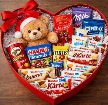 Подарочные наборы в коробках с бантом Варианты оформления: - Сердце at lalafo.kg Подарочные наборы в коробках с бантом Варианты оформления: - Сердце