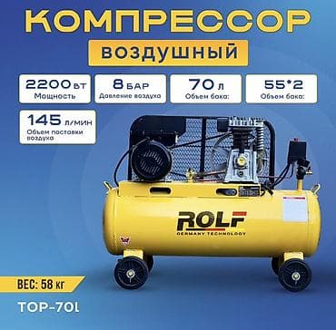 Компрессор Для покраски, Электрический, Воздушный, Новый at lalafo.kg Компрессор Для покраски, Электрический, Воздушный, Новый