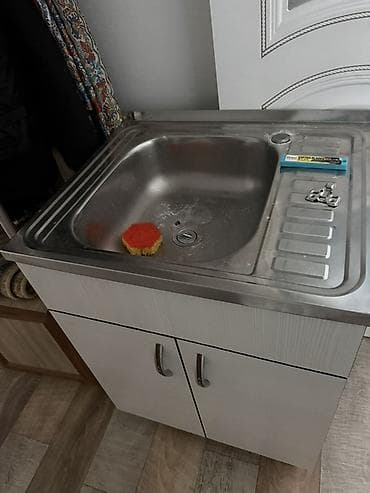 Ашкана үчүн тумбалар: Ашкана үчүн тумба, Жуугучу менен, Полго орнотулма lalafo.kg да — 1 Ашкана үчүн тумбалар: Ашкана үчүн тумба, Жуугучу менен, Полго орнотулма — 1