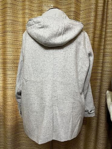 Жамгыр өткөрбөс курткалар: Женское пальто свободного кроя, ярко‑красного цвета. - Силуэт lalafo.kg да — 10 Жамгыр өткөрбөс курткалар: Женское пальто свободного кроя, ярко‑красного цвета. - Силуэт — 10