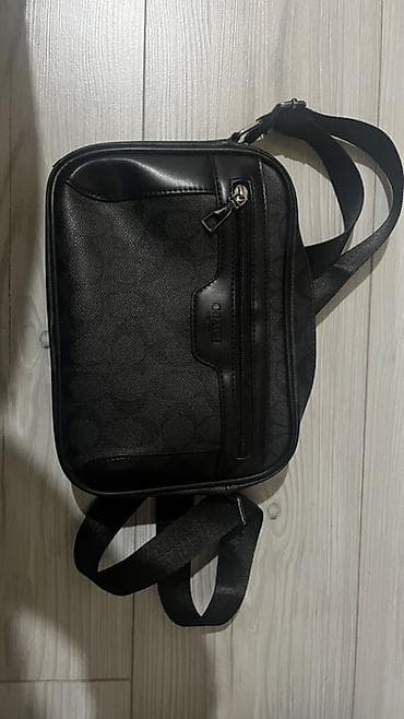 Барсетка, Coach, Материал: Комбинированный материал, Б/у at lalafo.kg Барсетка, Coach, Материал: Комбинированный материал, Б/у