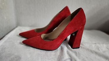 Туфли, 38, Basconi, Новый, цвет - Красный, Самовывоз at lalafo.kg — 1 Туфли, 38, Basconi, Новый, цвет - Красный, Самовывоз — 1