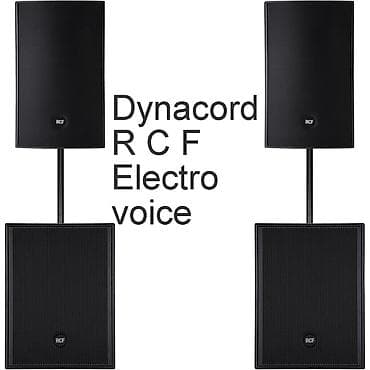 RCF Dynacord Electro-voice -фирменная аппаратура в наличии(ГЕРМАНИЯ at lalafo.kg RCF Dynacord Electro-voice -фирменная аппаратура в наличии(ГЕРМАНИЯ