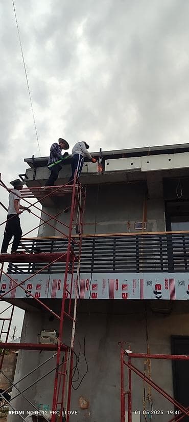 Жылмалоо иштери: Фасадды оңдоп-түздөө, Фасадды жылуулоо, Фасад жасалгасы 6 жылдан ашык тажрыйба lalafo.kg да — 10 Жылмалоо иштери: Фасадды оңдоп-түздөө, Фасадды жылуулоо, Фасад жасалгасы 6 жылдан ашык тажрыйба — 10