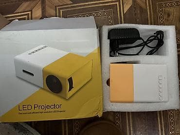 Компактный LED‑проектор (мини) Особенности: - Портативный размер at lalafo.kg Компактный LED‑проектор (мини) Особенности: - Портативный размер