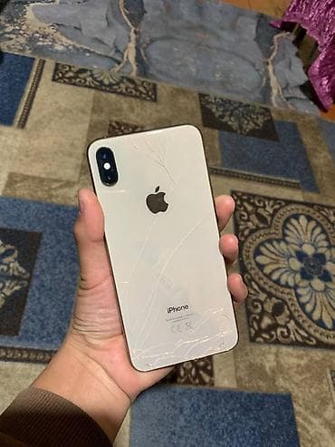 IPhone Xs Max, Б/у, 256 ГБ, Серебристый, Зарядное устройство, Защитное стекло, Чехол, 77 % at lalafo.kg IPhone Xs Max, Б/у, 256 ГБ, Серебристый, Зарядное устройство, Защитное стекло, Чехол, 77 %