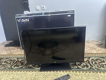 Телевизор TCL с пультом ДУ - Диагональ: ориентировочно 24–27 дюймов at lalafo.kg Телевизор TCL с пультом ДУ - Диагональ: ориентировочно 24–27 дюймов