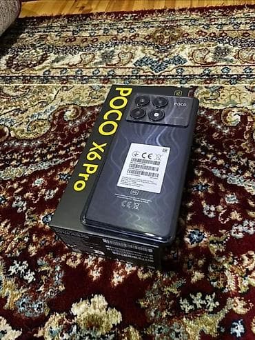 Poco X6 Pro 5G, Б/у, 512 ГБ, цвет - Черный, 2 SIM at lalafo.kg Poco X6 Pro 5G, Б/у, 512 ГБ, цвет - Черный, 2 SIM
