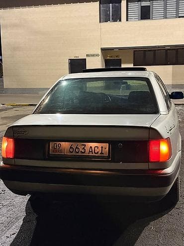 Audi 100: 1991 г., 2 л, Механика, Бензин, Седан lalafo.kg да — 4 Audi 100: 1991 г., 2 л, Механика, Бензин, Седан — 4