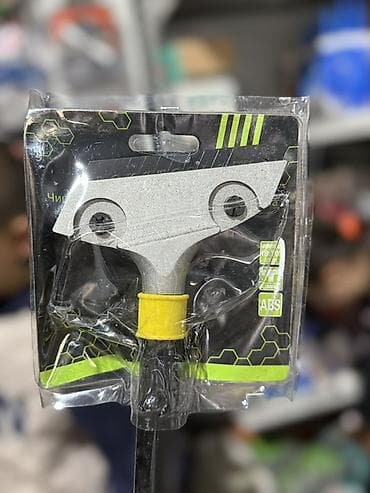 Скребок для окон/стёкол с телескопической ручкой. - Насадка-скребок с at lalafo.kg Скребок для окон/стёкол с телескопической ручкой. - Насадка-скребок с