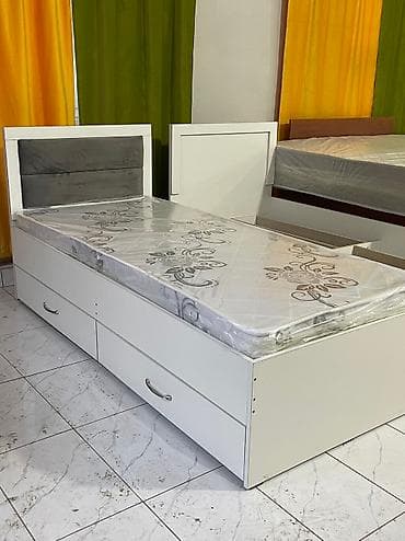 Односпальная кровать Цена: 11000 При покупке сразу двух цена по 10000 at lalafo.kg Односпальная кровать Цена: 11000 При покупке сразу двух цена по 10000