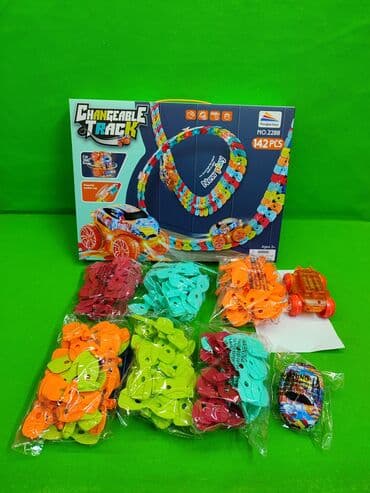 Трек с машинками Changeable Track игрушка детская🛣️ Комплектация at lalafo.kg Трек с машинками Changeable Track игрушка детская🛣️ Комплектация