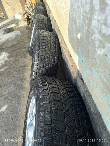 Колеса в сборе 265 / 65 / R 17, Зима, Комплект, Внедорожные (АТ/МТ), Литые, отверстий - 6 at lalafo.kg Колеса в сборе 265 / 65 / R 17, Зима, Комплект, Внедорожные (АТ/МТ), Литые, отверстий - 6