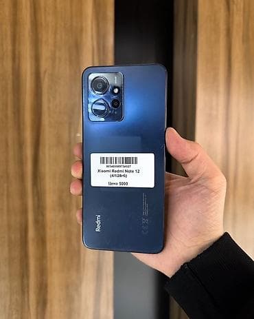 Redmi, Redmi Note 12, Б/у, 128 ГБ, цвет - Черный, 2 SIM at lalafo.kg Redmi, Redmi Note 12, Б/у, 128 ГБ, цвет - Черный, 2 SIM