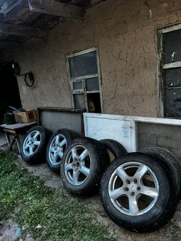 Колеса в сборе 255 / 55 / R 18, Всесезонная, Комплект, Легковые, Литые, отверстий - 5 at lalafo.kg Колеса в сборе 255 / 55 / R 18, Всесезонная, Комплект, Легковые, Литые, отверстий - 5