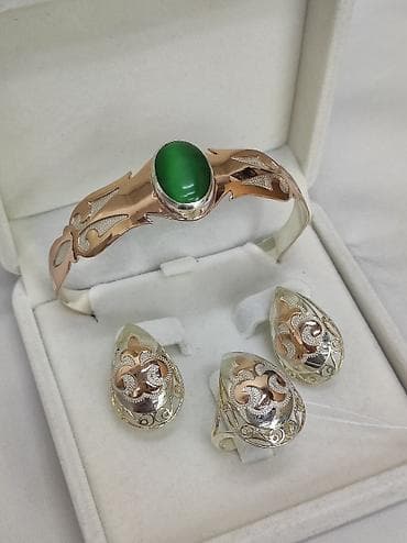 Набор украшений, Проба 925, Женские, Новый at lalafo.kg Набор украшений, Проба 925, Женские, Новый