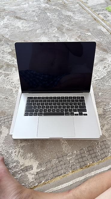 Новый 15-дюймовый Apple MacBook Air (серебристый) Характеристики с at lalafo.kg Новый 15-дюймовый Apple MacBook Air (серебристый) Характеристики с