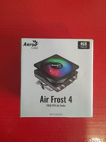 Система охлаждения, Новый, AeroCool, Кулер, Для процессора, Для ПК at lalafo.kg Система охлаждения, Новый, AeroCool, Кулер, Для процессора, Для ПК