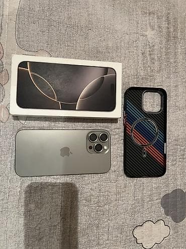 IPhone 15 Pro, Natural Titanium, Коробка at lalafo.kg IPhone 15 Pro, Natural Titanium, Коробка