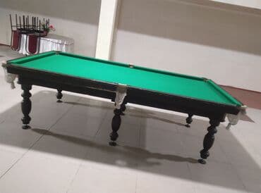 Бильярдный стол (русский/американский пул) - Размер игрового поля at lalafo.kg Бильярдный стол (русский/американский пул) - Размер игрового поля