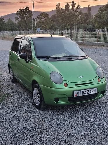 Daewoo Matiz: 2006 г., 0.8 л, Механика, Бензин, Хэтчбэк at lalafo.kg Daewoo Matiz: 2006 г., 0.8 л, Механика, Бензин, Хэтчбэк