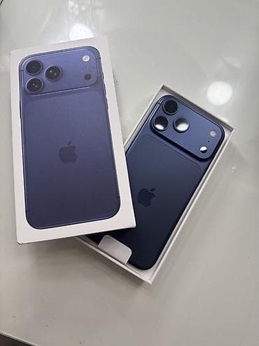 IPhone 17 Pro Max, Новый, 256 ГБ, Синий, Зарядное устройство, Кабель, Коробка, 100 % at lalafo.kg IPhone 17 Pro Max, Новый, 256 ГБ, Синий, Зарядное устройство, Кабель, Коробка, 100 %