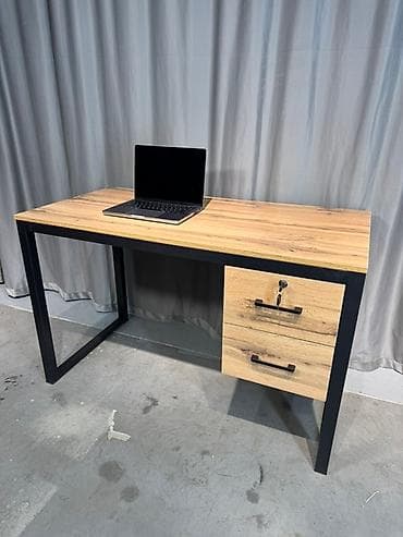 Офис эмереги: Письменный/компьютерный стол в стиле лофт - Столешница под lalafo.kg да — 1 Офис эмереги: Письменный/компьютерный стол в стиле лофт - Столешница под — 1