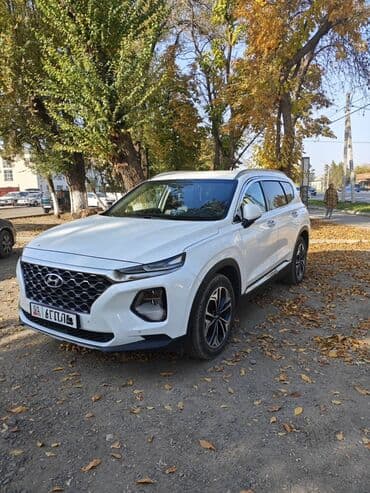 Hyundai Santa Fe: 2018 г., Автомат, Кроссовер at lalafo.kg Hyundai Santa Fe: 2018 г., Автомат, Кроссовер