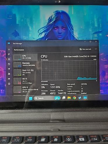 ASUS ноутбук Оюн үчүн, Intel Core i9, ОЗУ, RAM: 32 ГБ, ASUS ROG lalafo.kg да — 6 ASUS ноутбук Оюн үчүн, Intel Core i9, ОЗУ, RAM: 32 ГБ, ASUS ROG — 6