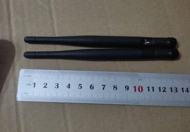 2 антенны для вайфай роутеров, адаптеров, 3dBi, SMA female цена за at lalafo.kg 2 антенны для вайфай роутеров, адаптеров, 3dBi, SMA female цена за