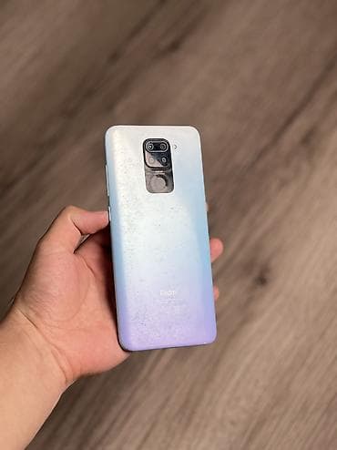 Redmi, Redmi Note 9, Б/у, 64 ГБ, цвет - Голубой, 2 SIM at lalafo.kg Redmi, Redmi Note 9, Б/у, 64 ГБ, цвет - Голубой, 2 SIM