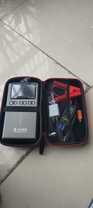 Пусковое устройство/Бустер с встроенным компрессором для прокачки at lalafo.kg Пусковое устройство/Бустер с встроенным компрессором для прокачки