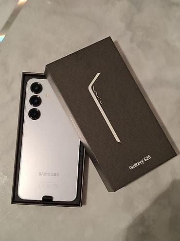 Samsung Galaxy S25, Б/у, 128 ГБ, цвет - Серебристый, 2 SIM at lalafo.kg Samsung Galaxy S25, Б/у, 128 ГБ, цвет - Серебристый, 2 SIM