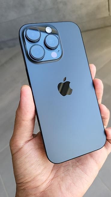 IPhone 15 Pro, Б/у, 256 ГБ, Black Titanium, Защитное стекло, Чехол, 91 % at lalafo.kg IPhone 15 Pro, Б/у, 256 ГБ, Black Titanium, Защитное стекло, Чехол, 91 %