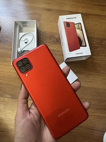 Samsung Galaxy A12, 32 ГБ, цвет - Красный, 2 SIM at lalafo.kg Samsung Galaxy A12, 32 ГБ, цвет - Красный, 2 SIM