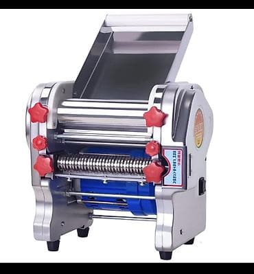 Электрическая тестораскаточная машина/лапшерезка из нержавеющей стали at lalafo.kg Электрическая тестораскаточная машина/лапшерезка из нержавеющей стали