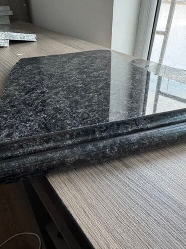 Подоконники, Готовые, Натуральный камень, Новый, Платная установка at lalafo.kg Подоконники, Готовые, Натуральный камень, Новый, Платная установка