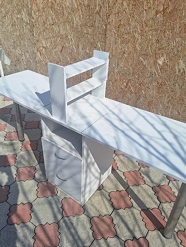 Стерилизаторлор: Маникюрный стол для двоих lalafo.kg да — 1 Стерилизаторлор: Маникюрный стол для двоих — 1