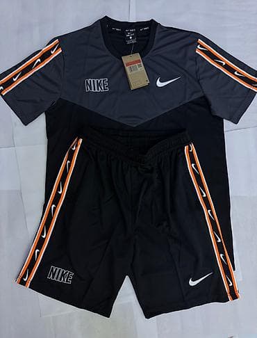 Мужская футболка, L, Nike, Новый, цвет - Черный, Самовывоз at lalafo.kg Мужская футболка, L, Nike, Новый, цвет - Черный, Самовывоз