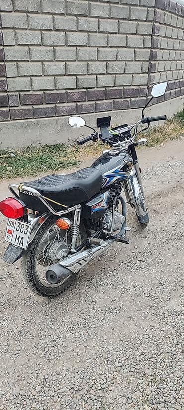 Мотоцикл дорожный Honda CG (линейка CG/CB), черный. Характеристики и at lalafo.kg — 4 Мотоцикл дорожный Honda CG (линейка CG/CB), черный. Характеристики и — 4