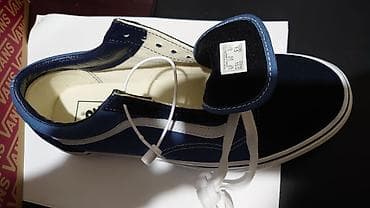 Мужские кроссовки, 41, Vans, Новый, цвет - Синий at lalafo.kg Мужские кроссовки, 41, Vans, Новый, цвет - Синий