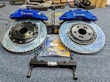 Тормозной комплект передней оси Brembo/CAOURS. Подходит для все машин at lalafo.kg Тормозной комплект передней оси Brembo/CAOURS. Подходит для все машин